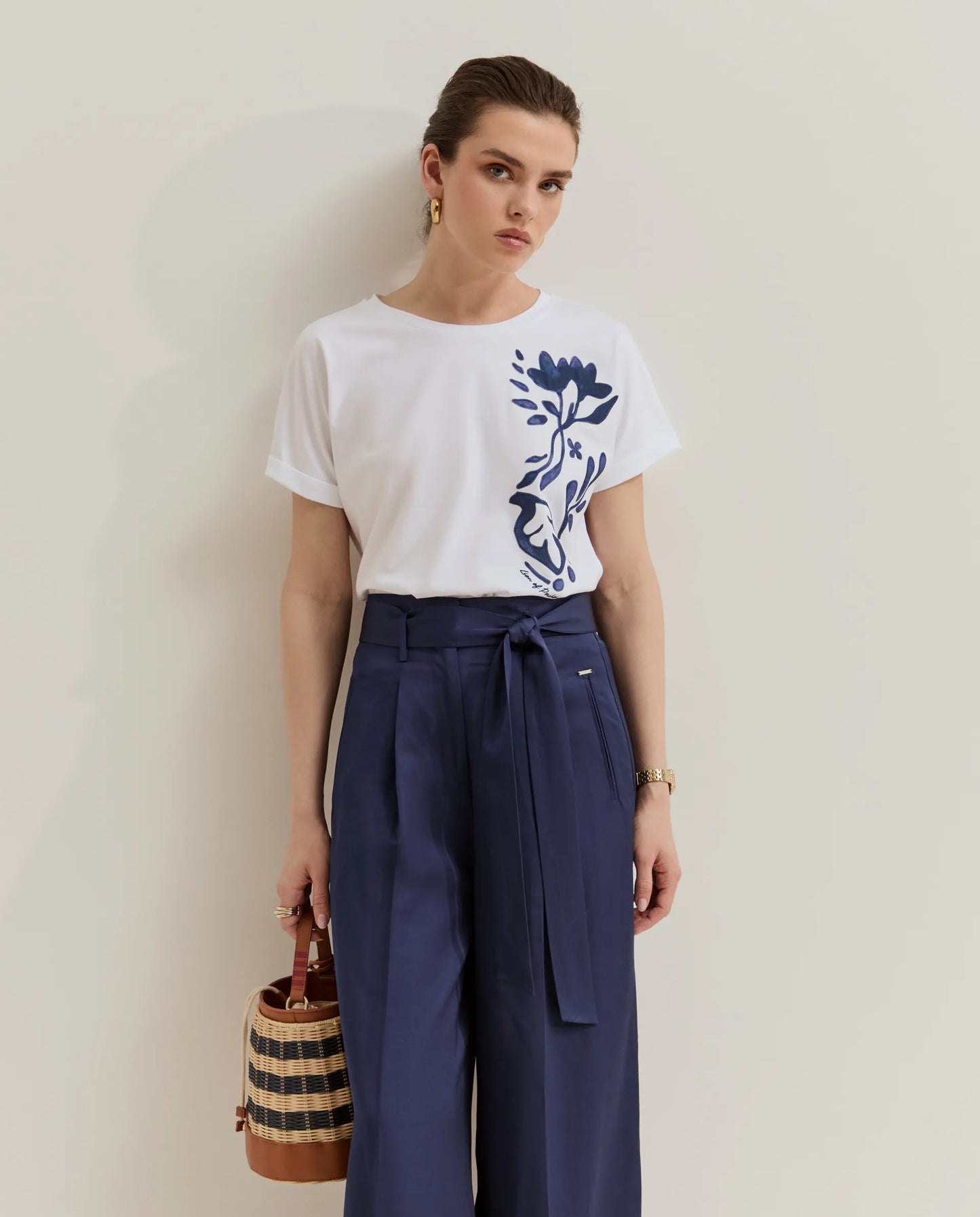 T-shirt Lion of Porches Mulher