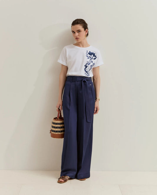 T-shirt Lion of Porches Mulher