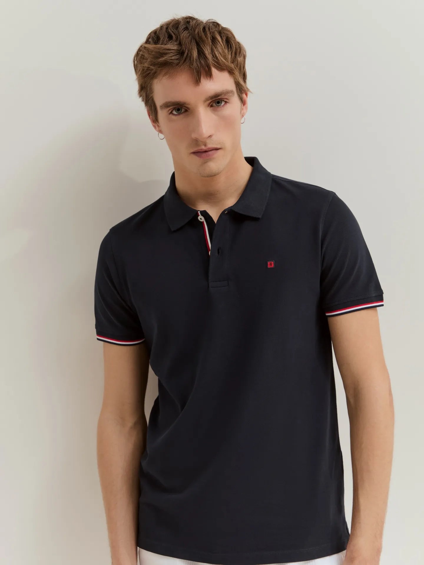 Polo de algodão Lion of Porches