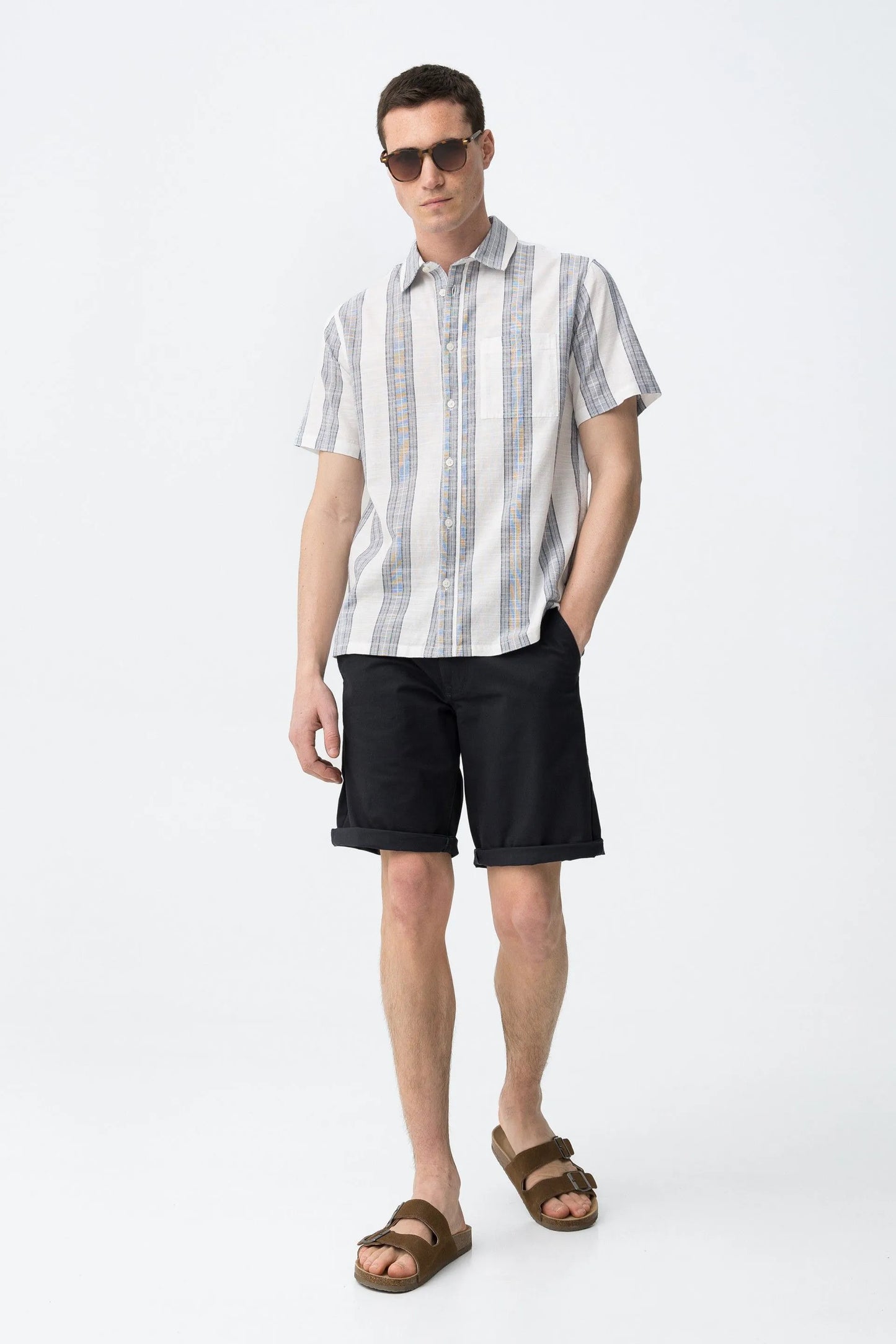Calções Chino Slim Tiffosi Homem