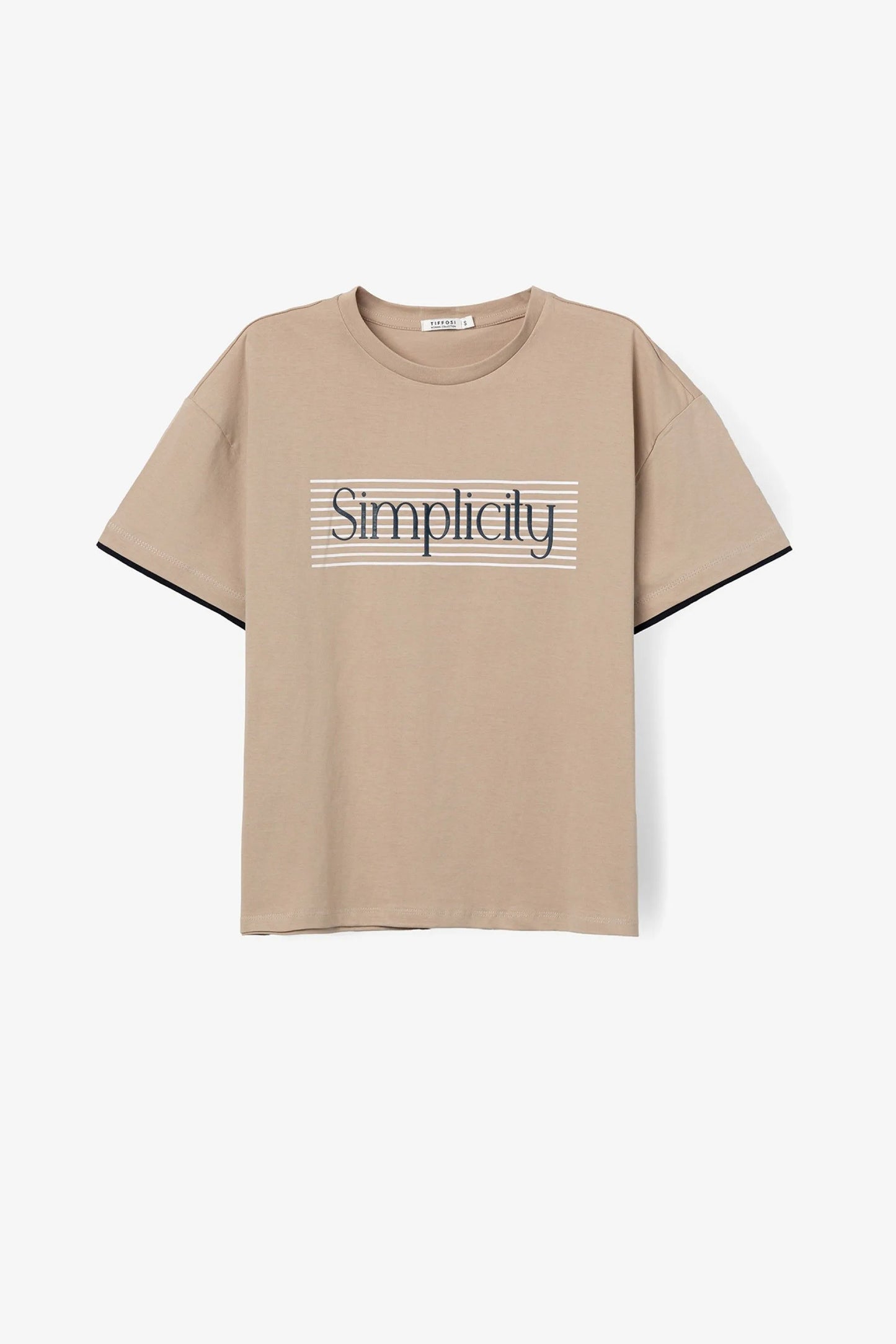 T-shirt Casual Tiffosi Milos para Mulher