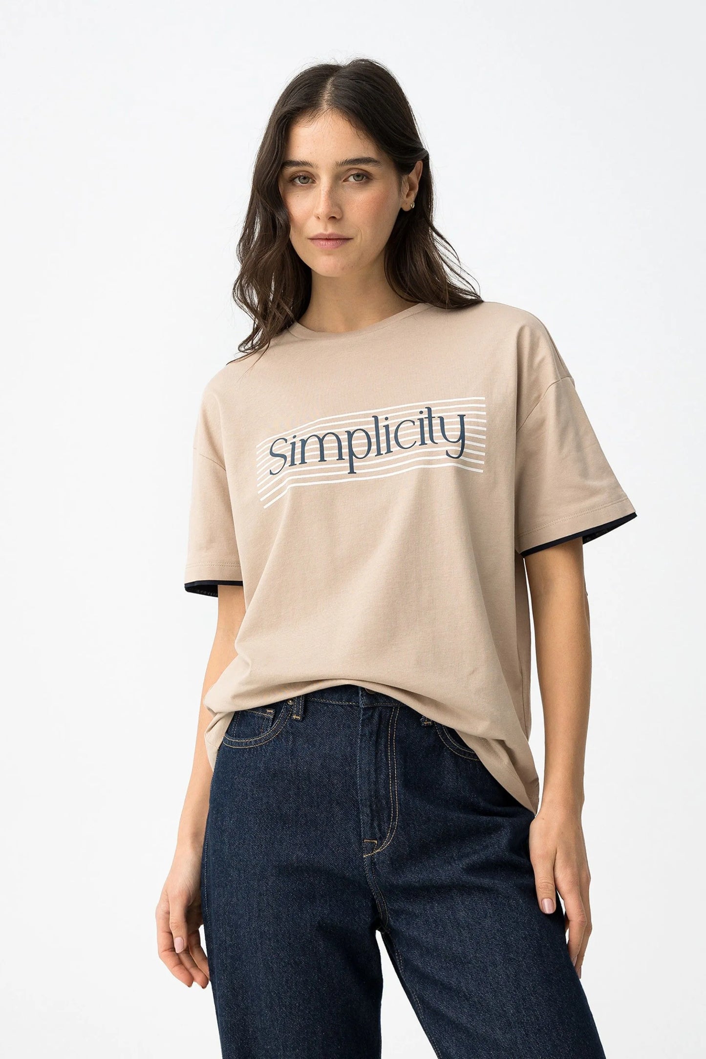 T-shirt Casual Tiffosi Milos para Mulher