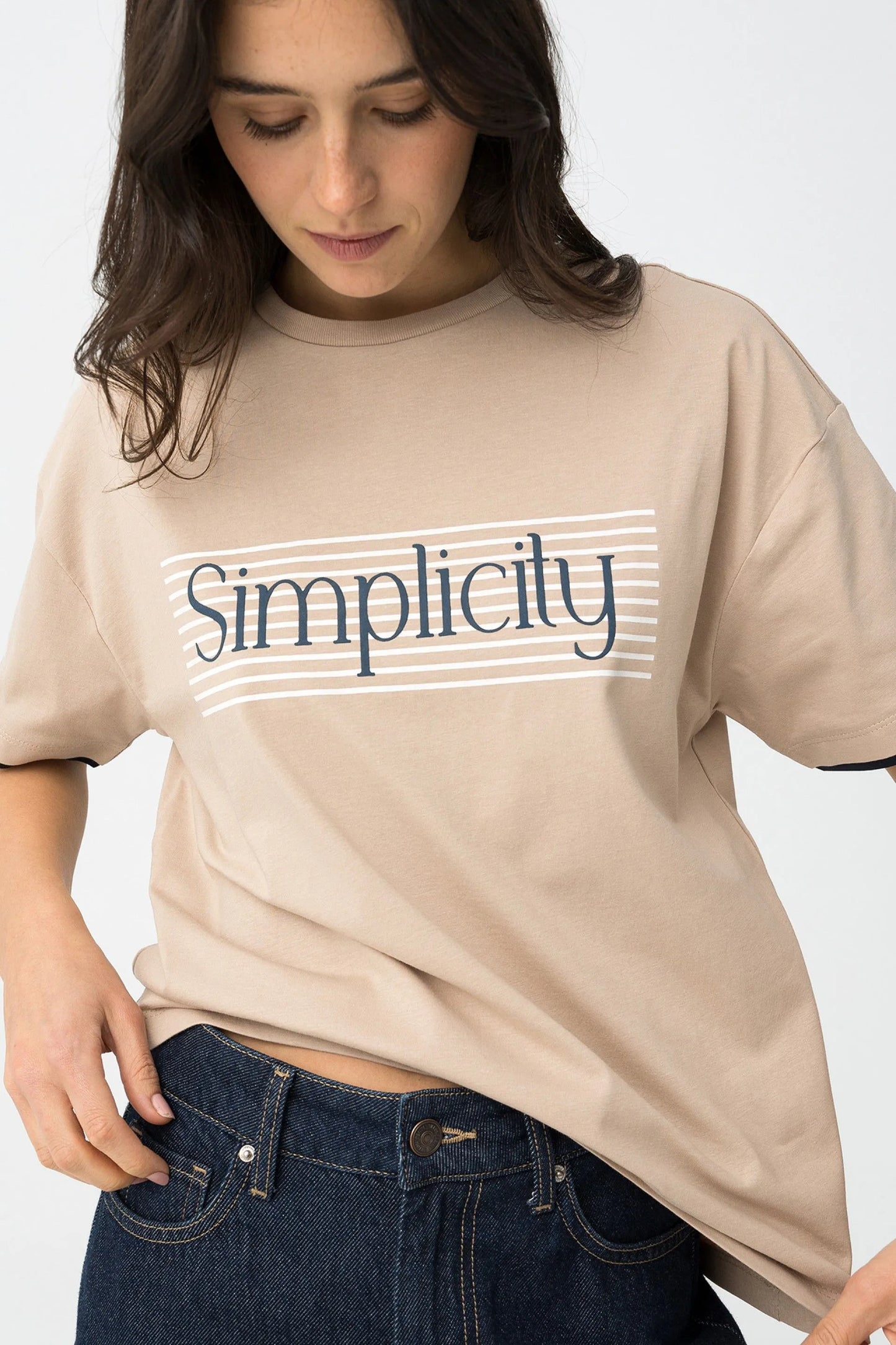 T-shirt Casual Tiffosi Milos para Mulher