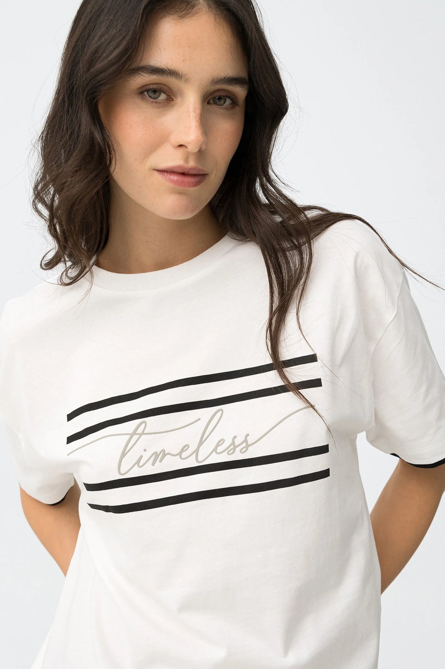 T-shirt Casual Tiffosi Milos para Mulher