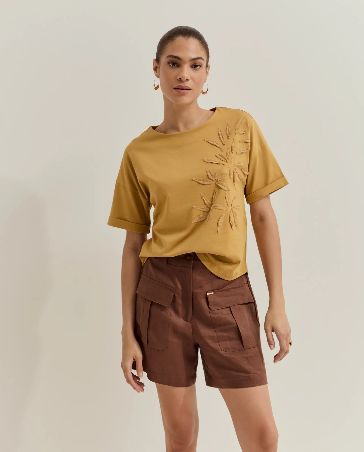T-shirt Lion of Porches Mulher