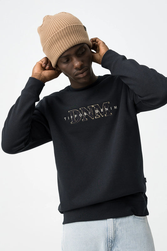 Sweatshirt Tiffosi com Logo DNM
