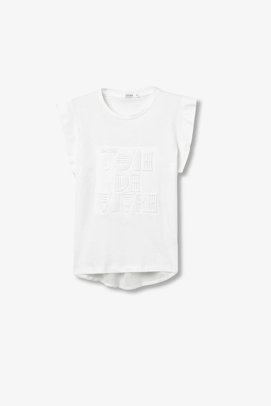 T-shirt Casual Tiffosi Paros para Mulher