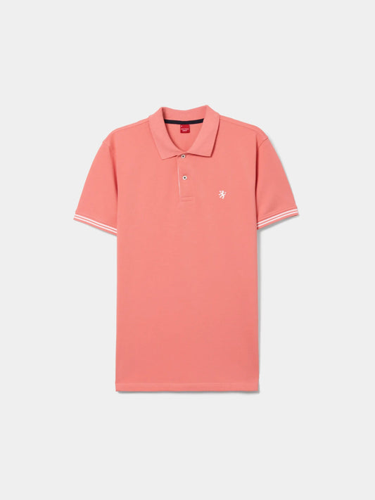Polo Coral com Bordado - Armanda Boutique
