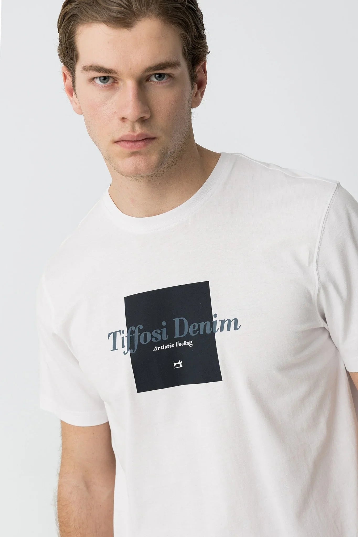 T-shirt Denim Tiffosi - Armanda Boutique