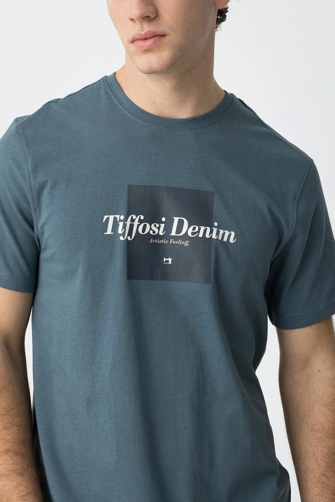 T-shirt Denim Tiffosi - Armanda Boutique