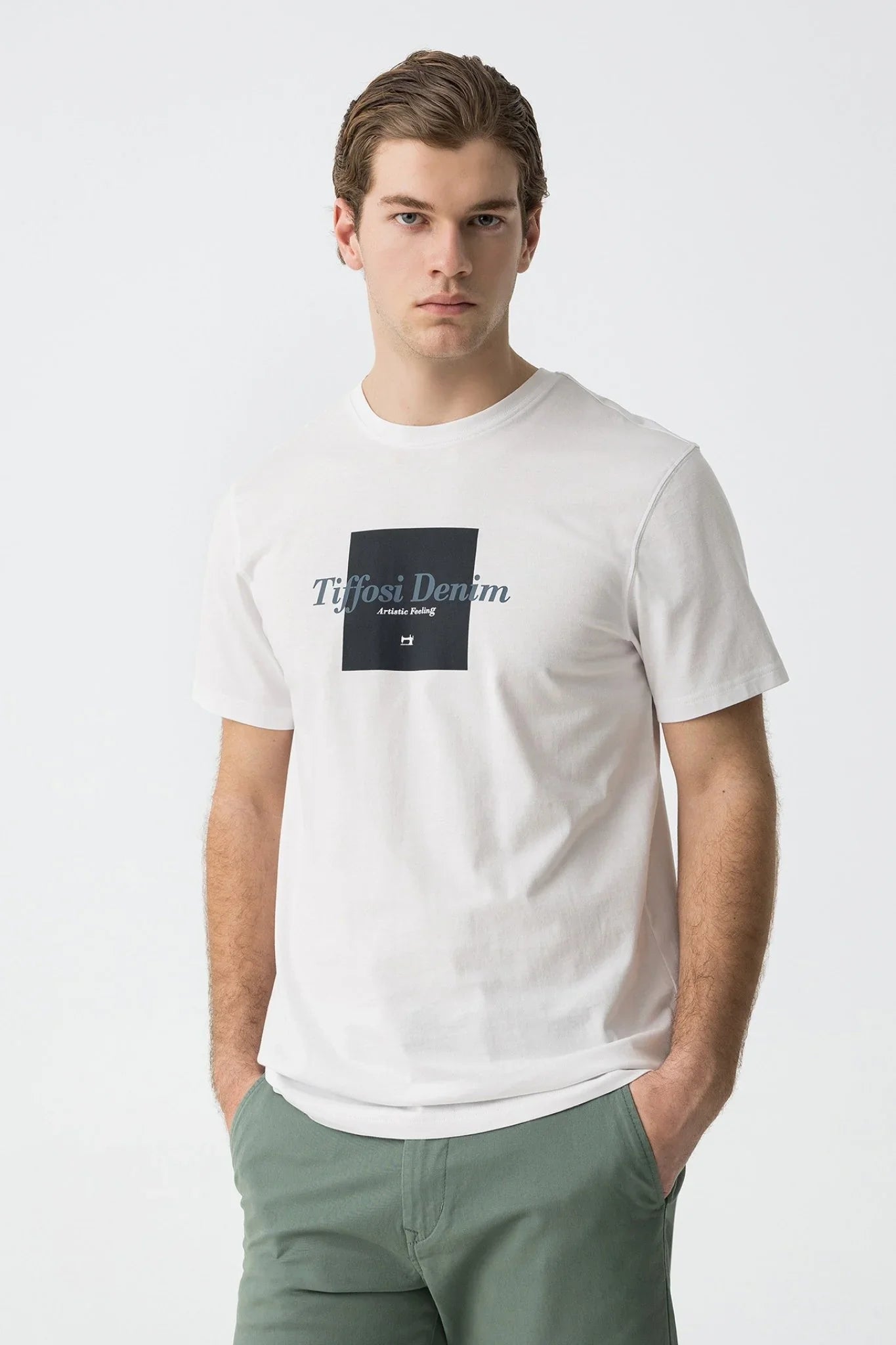 T-shirt Denim Tiffosi - Armanda Boutique