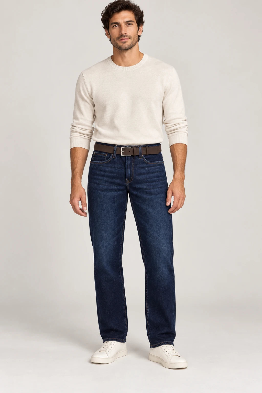 Jeans Tiffosi Leo 297 Homem — E1032 em modelo — imagem gerada por IA
