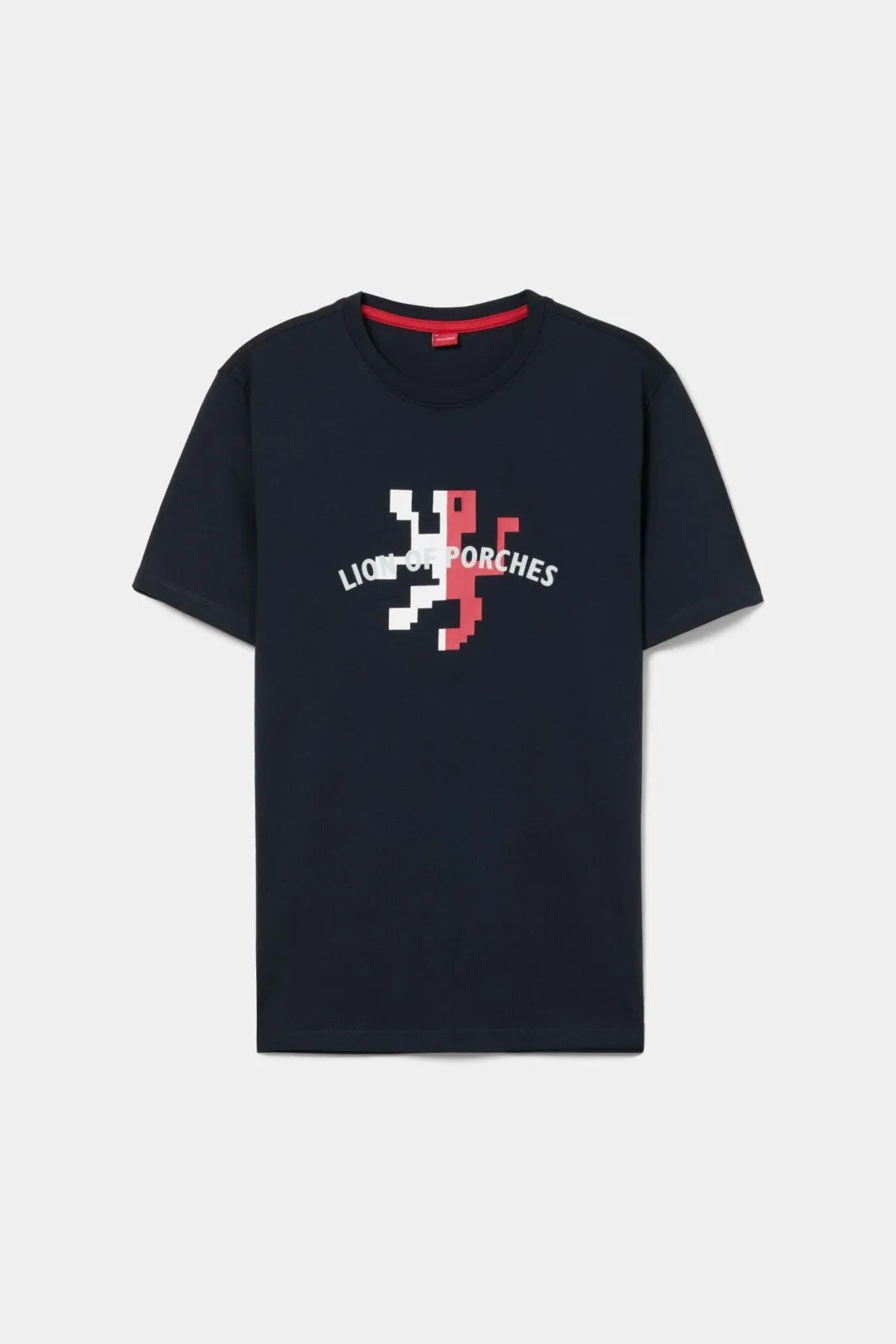 T-shirt Lion of Porches com grafismo — frente